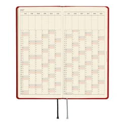 Hobonichi | Agenda Hobonichi Weeks Colors: Poppy Red 2027