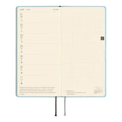 Hobonichi | Agenda Hobonichi Weeks Colors: Sea Glass 2027