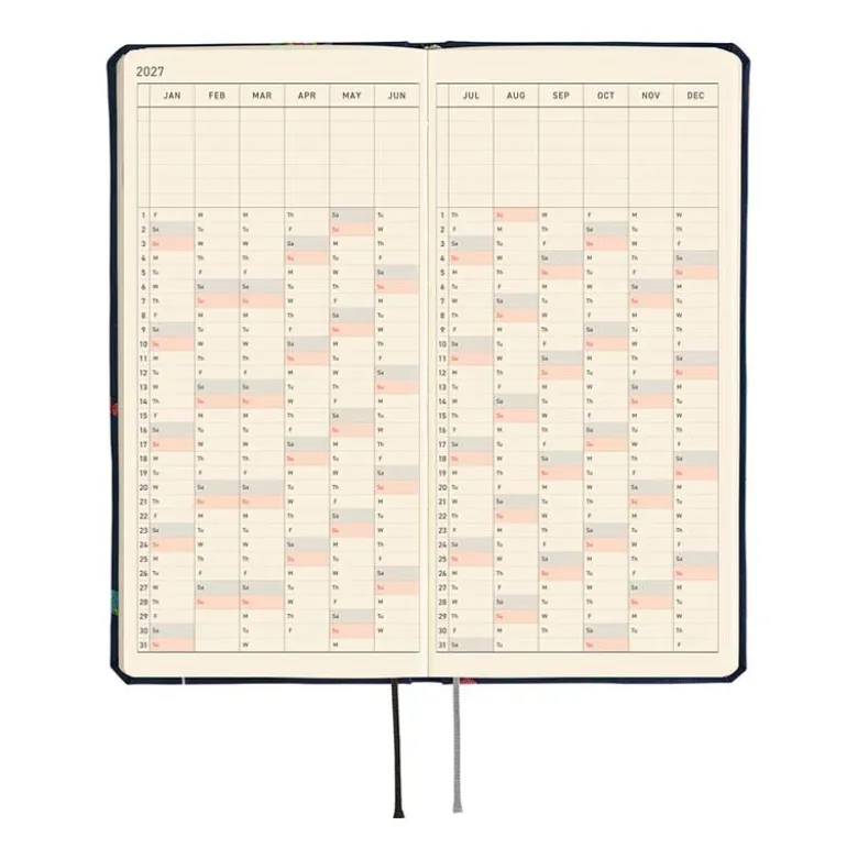 Hobonichi | Agenda Hobonichi Weeks MEGA Bow & Tie: Candy Dream 2027
