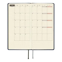 Hobonichi | Agenda Hobonichi Weeks MEGA Colors: Midnight Blue 2027