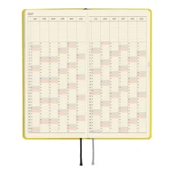 Hobonichi | Agenda Hobonichi Weeks MEGA Colors: Canaria Yellow 2027