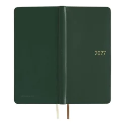 Hobonichi | Agenda Hobonichi Weeks Leather: Forest Green 2027