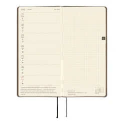 Hobonichi | Agenda Hobonichi Weeks Smooth: Cafe au Lait 2027