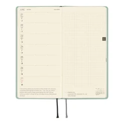 Hobonichi | Agenda Hobonichi Weeks Paper Series: Frosty Jade 2027