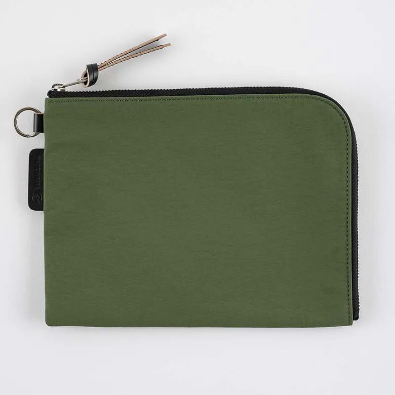 Hobonichi | Estuche Tragen Flat Pouch A6 Green