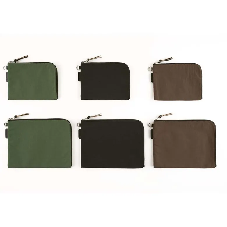 Hobonichi | Estuche Tragen Flat Pouch A6 Green