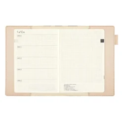 Hobonichi | Funda 5 Years A5 Mina Perhonen: Anone-Anone (Black)