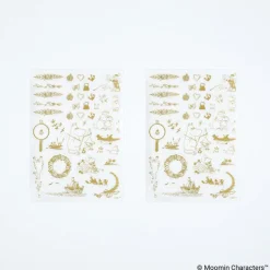 Hobonichi | Pegatinas Foil-Stamped Moomin: Adventure Log
