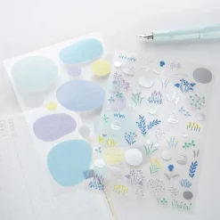 Hobonichi | Pegatinas Layering Yuri Sanae (Forest Lake)