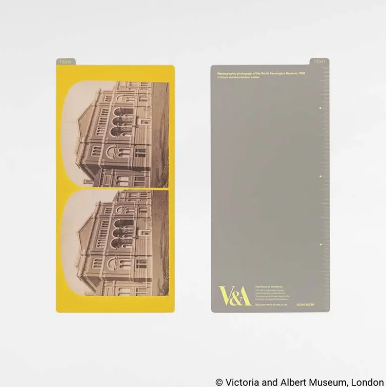 Hobonichi | Plantilla de Escritura Pencil Board Weeks V&A Series (Museum Stereographic Photograph)