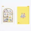 Hobonichi | Plantilla de Escritura Pencil Board A6 Iyo Okumi: Happy Tea Time - Teapot Shelf