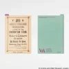 Hobonichi | Plantilla de Escritura Pencil Board A6 V&A Series (V&A’s Foundation Stone Programme)