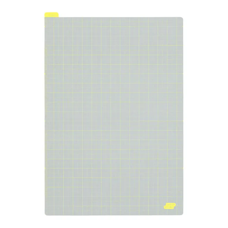 Hobonichi | Plantilla de Escritura Pencil Board A5 Ice Gray x Yellow