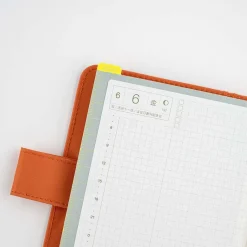 Hobonichi | Plantilla de Escritura Pencil Board A5 Ice Gray x Yellow