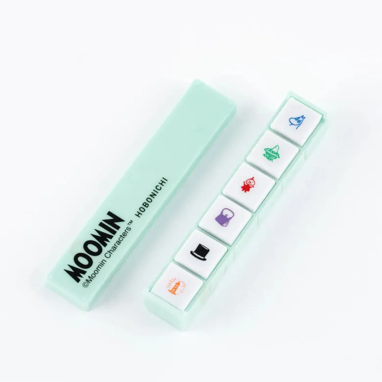 Hobonichi | Sellos Entintados Pochitto6 Moomin