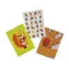 Hobonichi | Set de 2 Portafolios A6 100%ORANGE (Squirrel’s Moving Day)