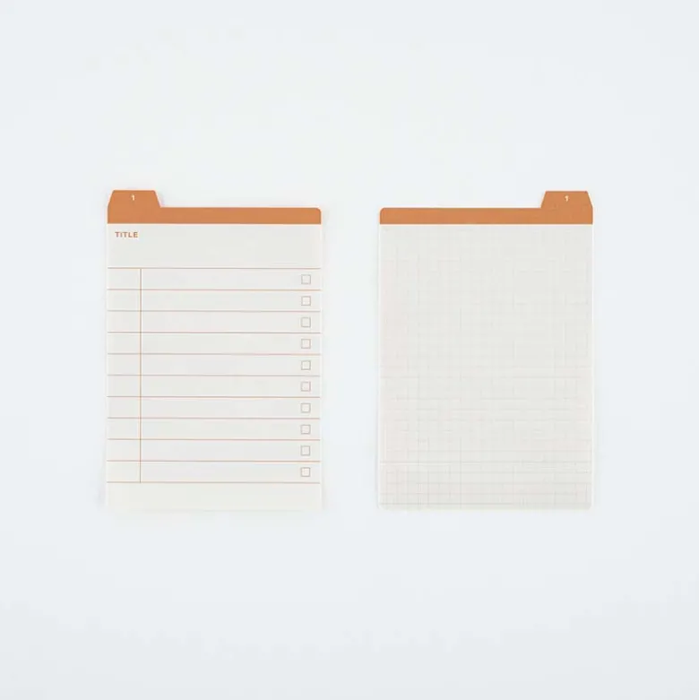 Hobonichi | Sobres Index TSUKI no IRO: 12 Month