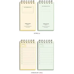 Iconic | Bloc Checklist Flow Vintage Mint