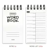 Iconic | Cuaderno de Vocabulario Doodle White