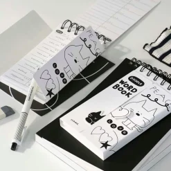 Iconic | Cuaderno de Vocabulario Doodle White