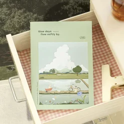 Iconic | Cuaderno lsangjip A5 Slow Days (Rayas)