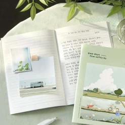 Iconic | Cuaderno lsangjip A5 Slow Days (Rayas)
