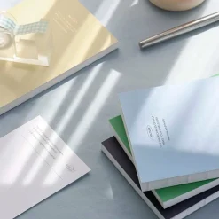 Iconic | Cuaderno Solitude B6 Navy (Cuadros)
