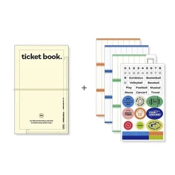 Iconic | Álbum de Tickets Collect Ticket Book Sky Blue