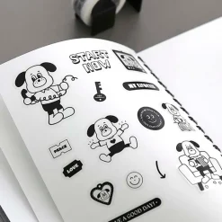 Iconic | Álbum para Guardar Pegatinas Sticker Collecting Book Cream Yellow
