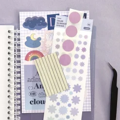 Iconic | Álbum para Guardar Pegatinas Sticker Collecting Book Cream Yellow