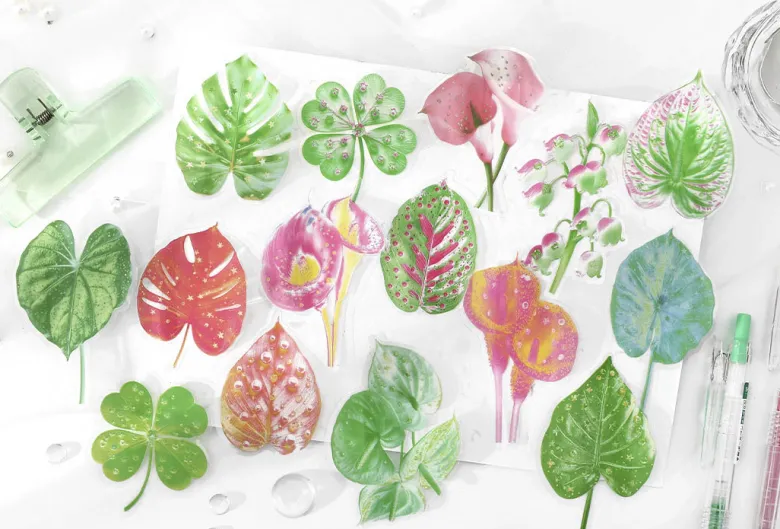 Infeel.me | Pegatinas Naturally Spring Letter