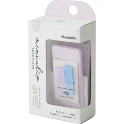 Kanmido | Mini Clip con Marcapáginas Coco Fusen Misty Purple