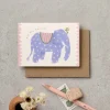 Katie Leamon | Mini Tarjeta de Felicitación Elephant