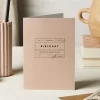 Katie Leamon | Tarjeta de Felicitación Birthday Stamp Pink