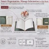 King Jim | Cuaderno Archivador Filing Note A5 Green