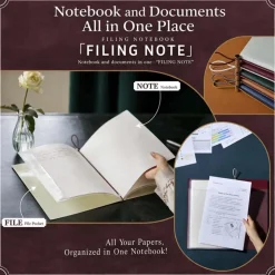 King Jim | Cuaderno Archivador Filing Note A5 Green