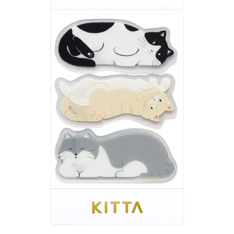 King Jim | Pegatinas Precortado KITTA Clear Cat