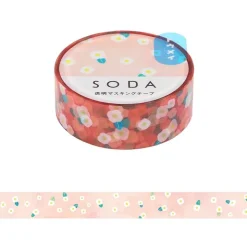 King Jim | SODA Transparent Pet Tape Uraraka (15mm)