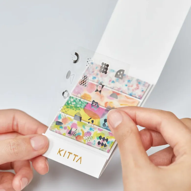 King Jim | Washi Tape Precortado KITTA Collage Message