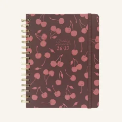 Kokonote | Agenda Escolar Bambina Cherry Rouge 2026-2027 (Semanal)