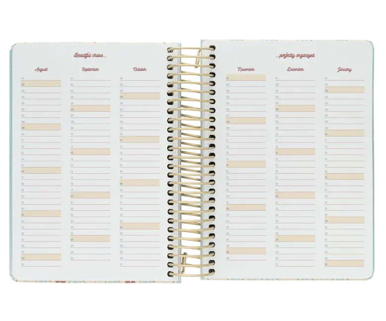 Kokonote | Agenda Escolar Muse Cherry Cottage 2026-2027 (Diaria)