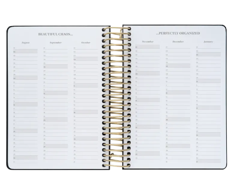 Kokonote | Agenda Escolar Muse Back to Black 2026-2027 (Diaria)