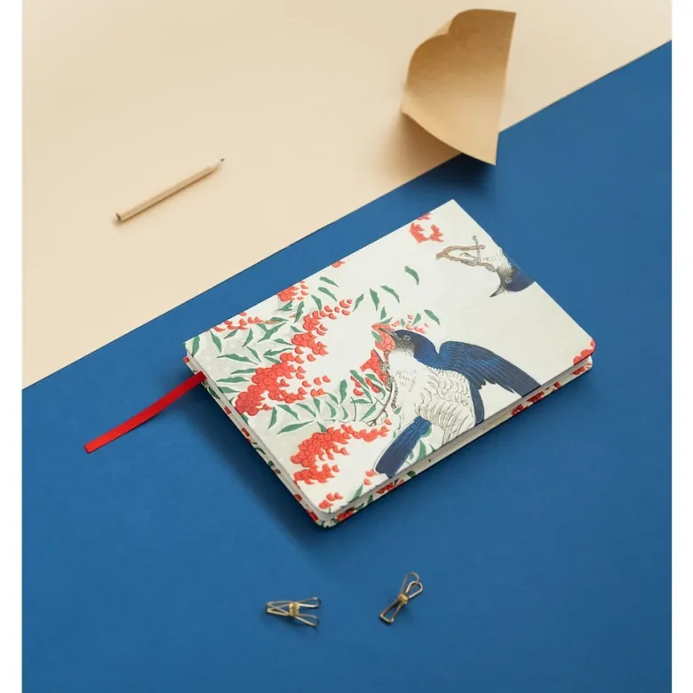 Kokonote | Cuaderno Artesanal A5 Japanese Flycatchers