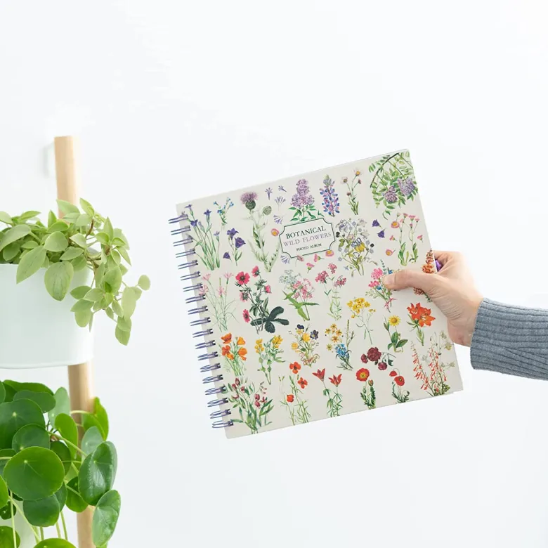 Kokonote | Álbum Scrapbook Botanical Wild Flower