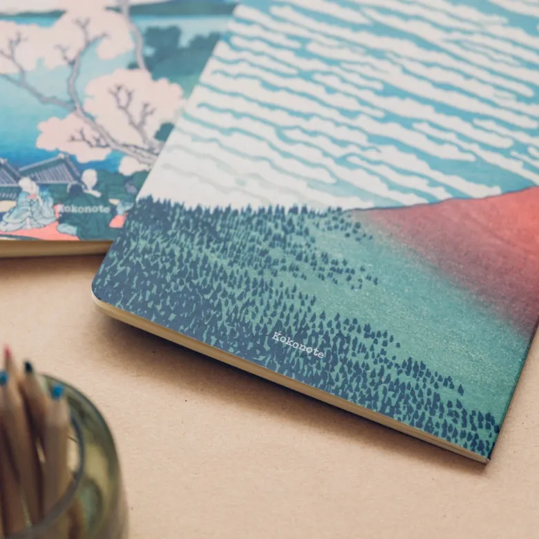 Kokonote | Pack de 3 Cuadernos A5 Hokusai