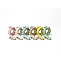 Kokuyo | Cortador de Washi Tape Karu-Cut Green (20-25mm)