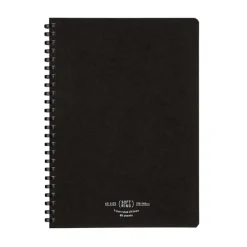 Kokuyo | Cuaderno Soft Ring A5 Black (Rayas)