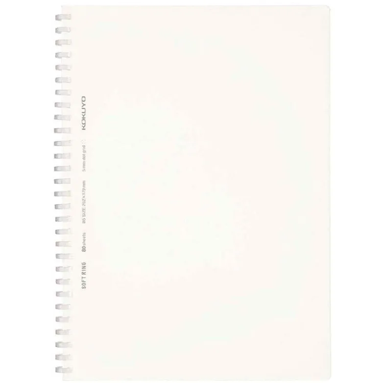 Kokuyo | Cuaderno Soft Ring B5 Clear (Puntos)