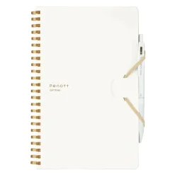 Kokuyo | Cuaderno Soft Ring Penott A5 White (Cuadros)