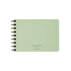 Kokuyo | Cuaderno Soft Ring Sooofa A7 Green (Cuadros)